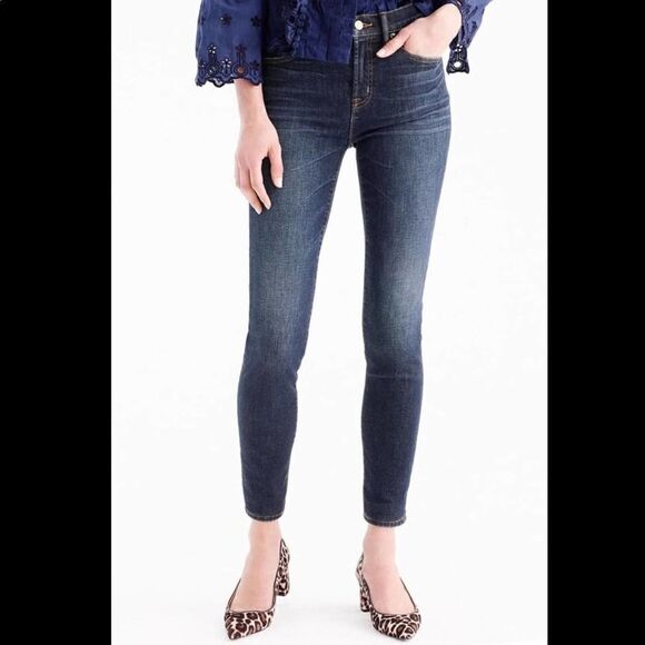 J.Crew Toothpick Rip Knee Skinny Jeans size 26 - Picture 4 of 9
